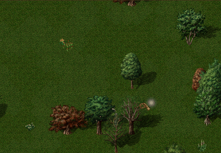 Harvest a tree sparkle