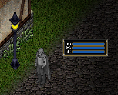 The player's healthbar