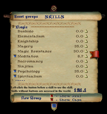The skills gump