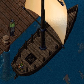 A boat on the water