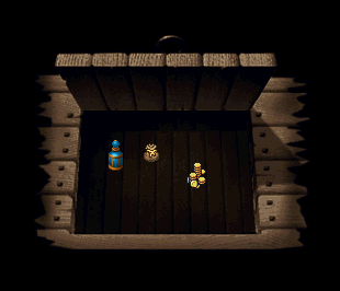 An open boat hatch